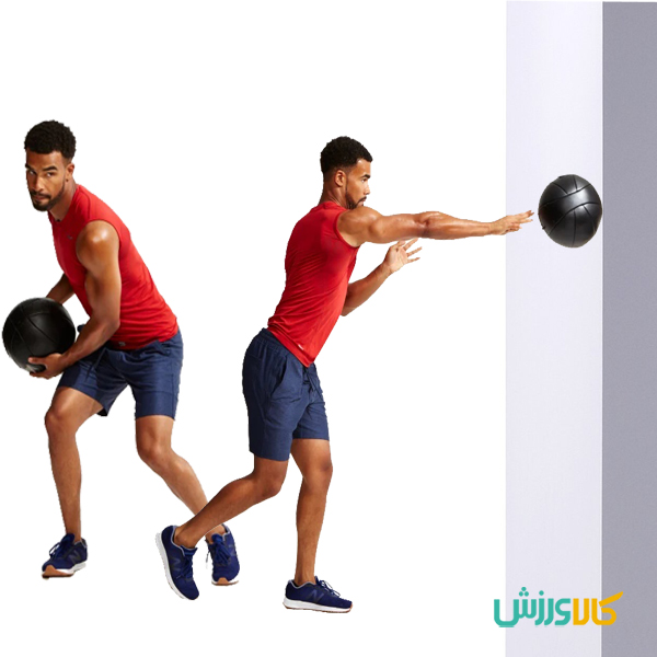 پرتاب افقی مدیسن بال به دیوار