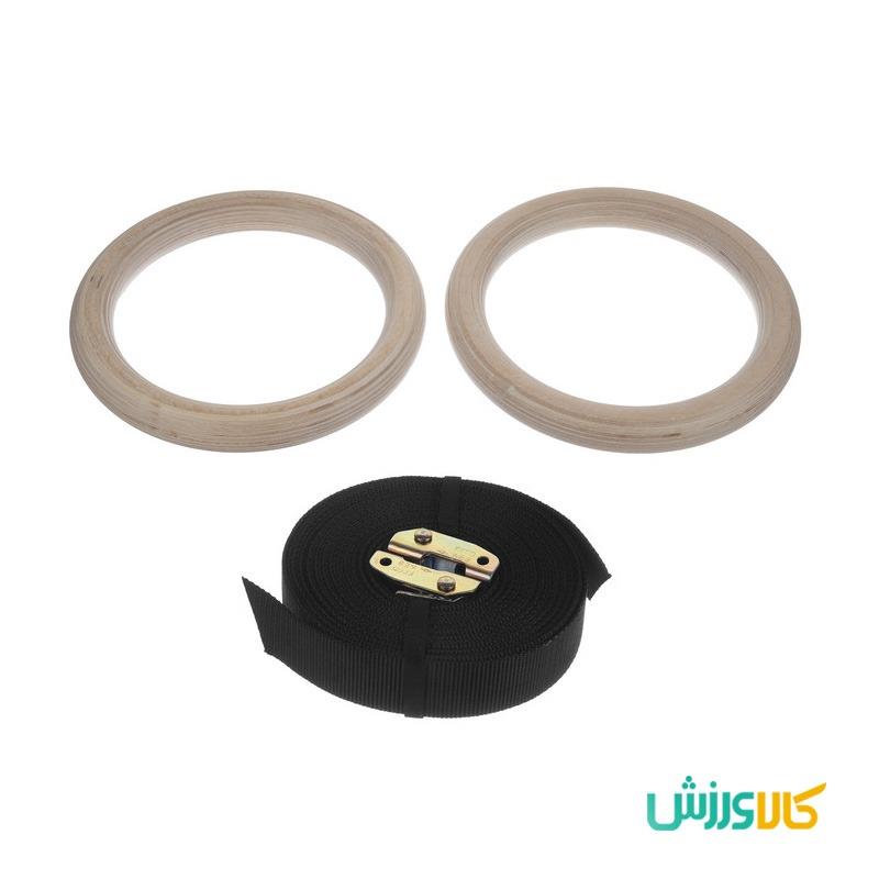 دارحلقه چوبی آرتبل TP1511-BWooden Gym ring TP1511-B