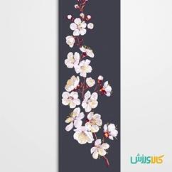 مت یوگا روکش دار پارچه ای اعلاءRubber yoga mat thumb 11205