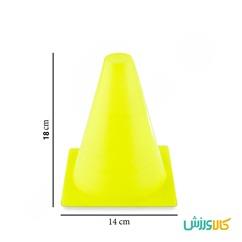 مانع مخروطی 18 سانتی بسته 5 عددیTraining Cone Marker Set 18cm thumb 10327