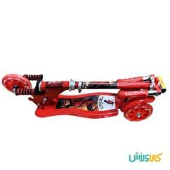 اسکوتر 3 چرخ متوسط دختر کفشدوزکیRejal Ladybug Girl Scooter thumb 11688