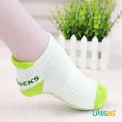 جوراب یوگا و پیلاتس ضد لغزش مدل مچیYoga and Pilates ankle grip sock thumb 11678