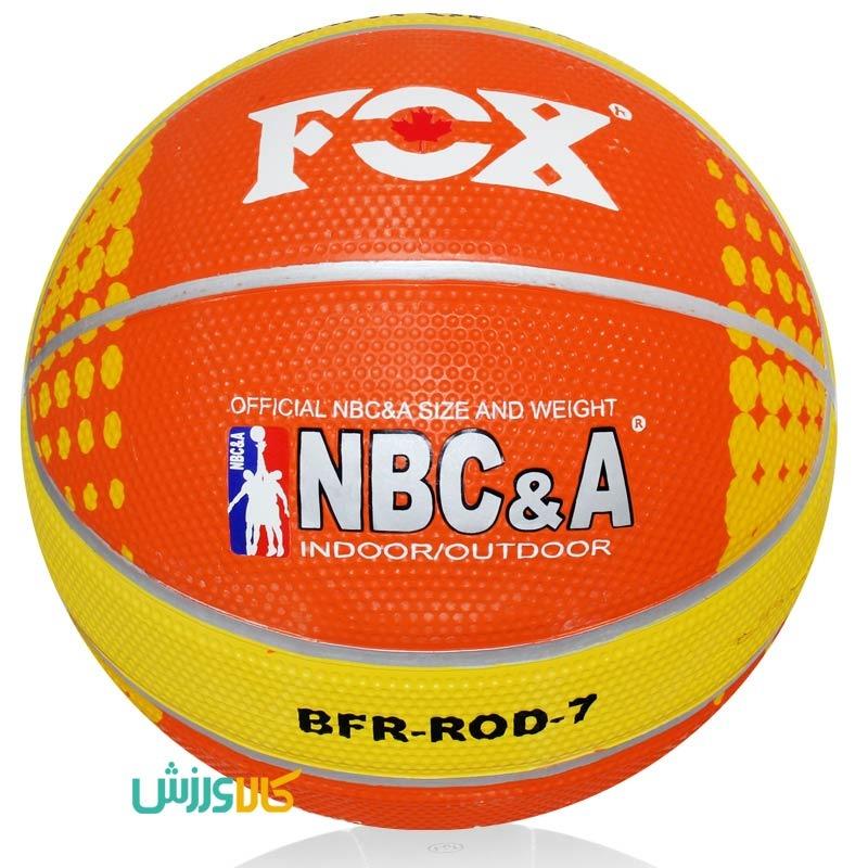 توپ بسکتبال سایز 7 خیابانی FoxFox Street Basketball Ball Size7