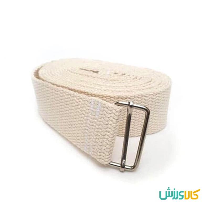 کمربند یوگا نخی 3 متری سفیدYoga Belt