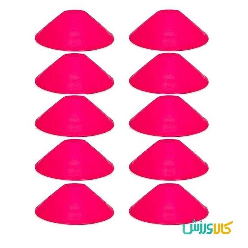 مانع تمرین بشقابی کنز 10 عددیTraining Disc Cones Set
