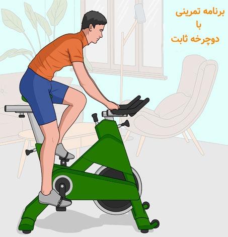 چربی سوزترین انواع برنامه تمرینی دوچرخه اسپینینگ