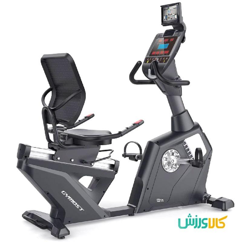 دوچرخه ثابت باشگاهی نشسته جیموست R11Gymost Gym use Stationary bike R11