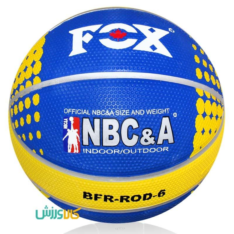 توپ بسکتبال فاکس سایز 6Fox Street Basketball Ball