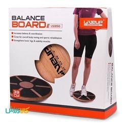 تخته تعادل چوبی لیوآپ LS3150Liveup Yoga Balance Wooden thumb 8034