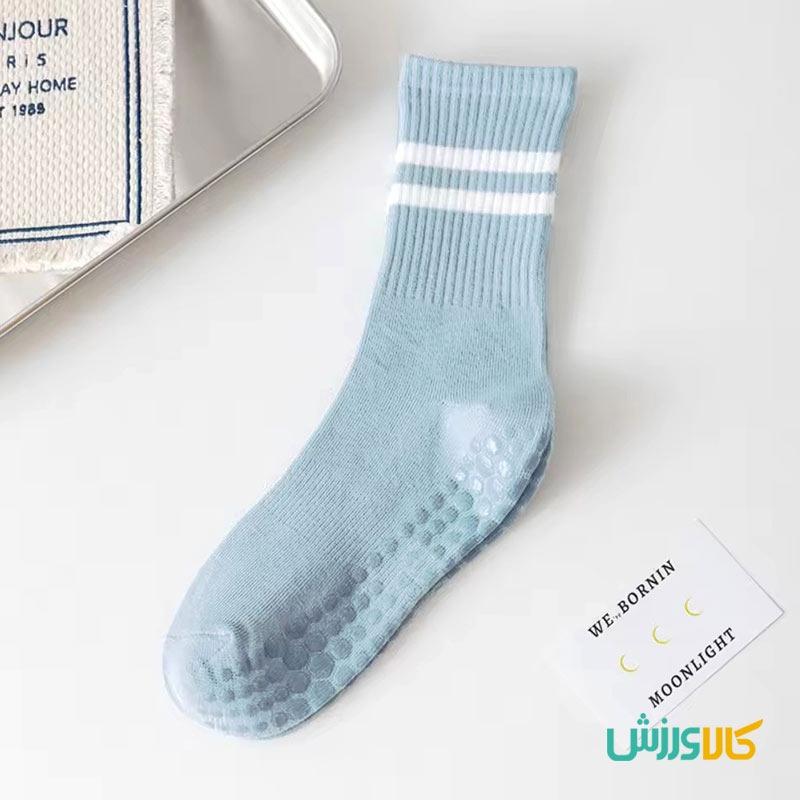جوراب یوگا و پیلاتس ضد لغزش ساقدارYoga Socks