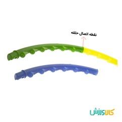 حلقه لاغری بزرگ آج دارRejal Hula Hoop Exercise Ring thumb 10543