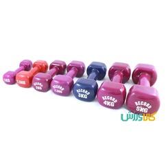 دمبل ایروبیک 1.5 کیلویی رکوردAerobic Dumbbells thumb 7904