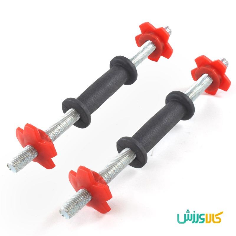دسته دمبل خانگی رکورد مدل ستاره ای Dumbbell Handle