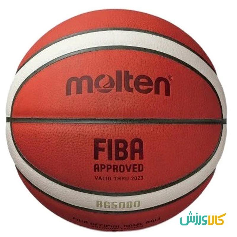توپ بسکتبال طرح مولتن BG5000 سایز 6Molten BG5000 Basketball Size 6