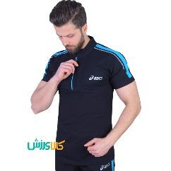 تیشرت نیم زیپ اسیکس